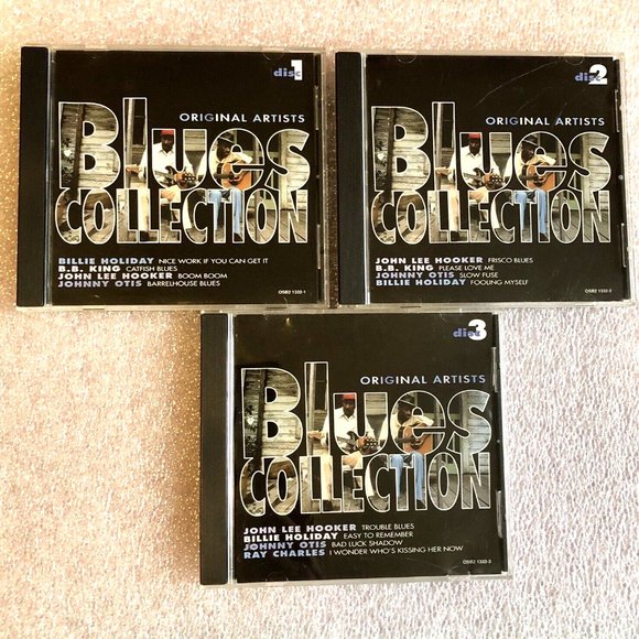 Blues Collection 3 CD Set - Original Artists BB King John Lee Hooker B Holiday - Picture 11 of 11